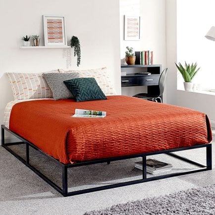 Steel bed store online purchase